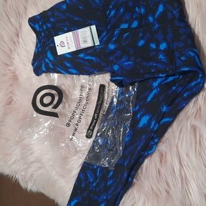 Nwt pop fit blue leggings size xsmall